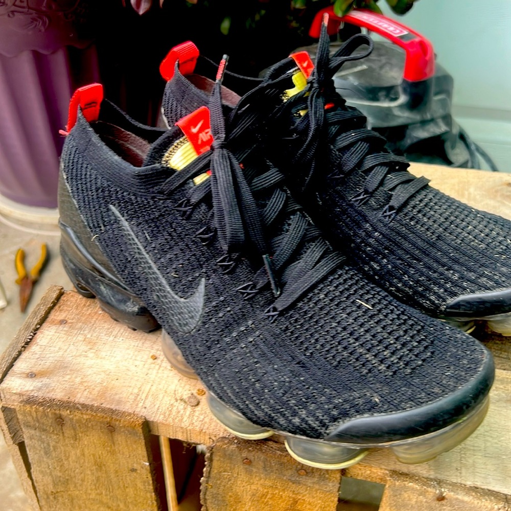 Nike Air vapor max 3.0 Flash crimson 2019 black snake skin Men size 9.5